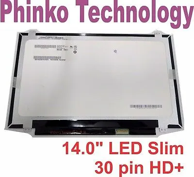 14.0 HD  LED Screen For Lenovo ThinkPad Carbon X1 Gen 2 Type 20A7 20A8 NON-Touch