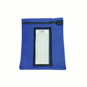 16x13 Inter-Office Document Pouch with Keyless Security™ – Blue