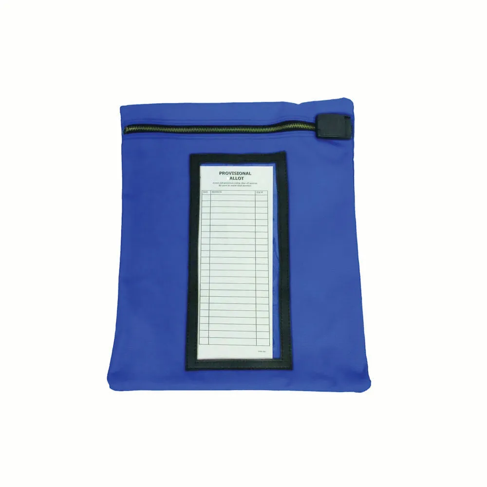 16x13 Inter-Office Document Pouch with Keyless Security™ – Blue