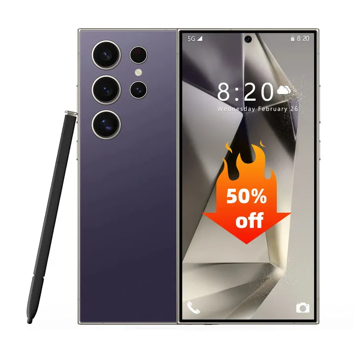 2025 Original S25 Ultra 5G Smartphone cell phone stylus google    هاتف ذكي أصلي S25 Ultra 5G 2025