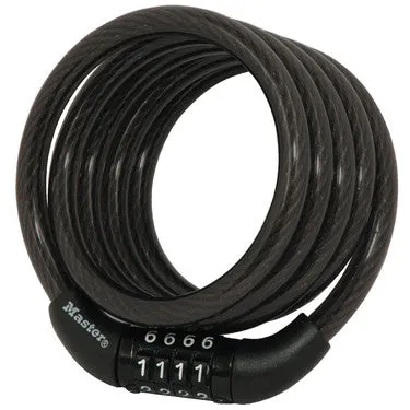 4ft x 5/16in Cable with Integrated Combination Lock
