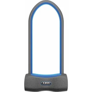 770A SmartX Bike U-Lock - 4.2 x 11.8", Keyless, Gray/Blue, Includes USH Bracket