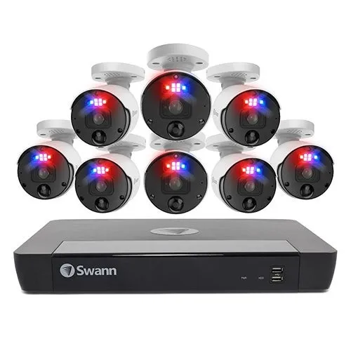 8 Camera 16 Channel 4K Ultra HD Pro Professional NVR Security System