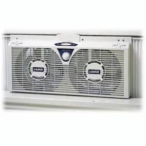 8" Electric Twin Fan W Thermo