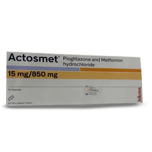 Actosmet 15/850Mg 56TAB