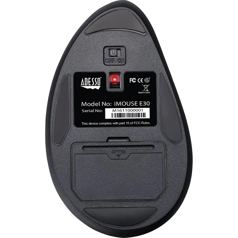 Adesso iMouse E30 2.4 GHz Wireless Vertical Programmable Mouse