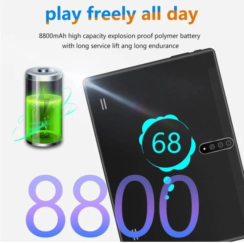 Android Tablet 10" 32GB Green