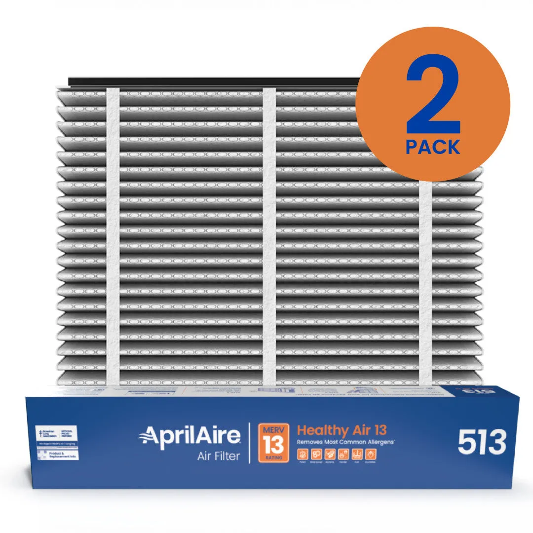 AprilAire 513 MERV 13 Air Filter for Whole-House Air Purifier Models 1510, 2516