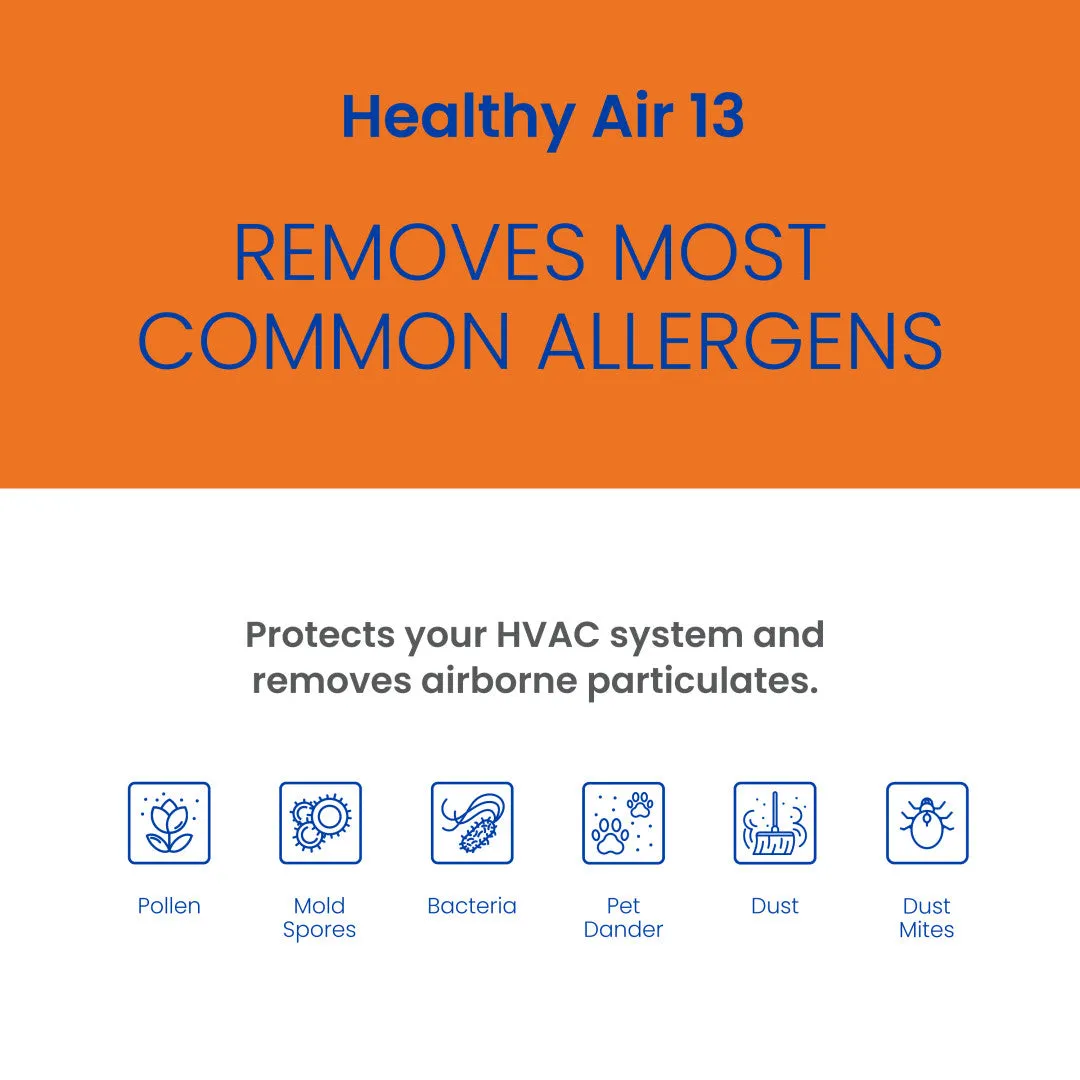 AprilAire 613 MERV 13 Air Filter - Fits AprilAire Filter Grille 1625FG and Air Cleaner Models By Carrier, General, Honeywell, Lennox, Trion, and Ultravation