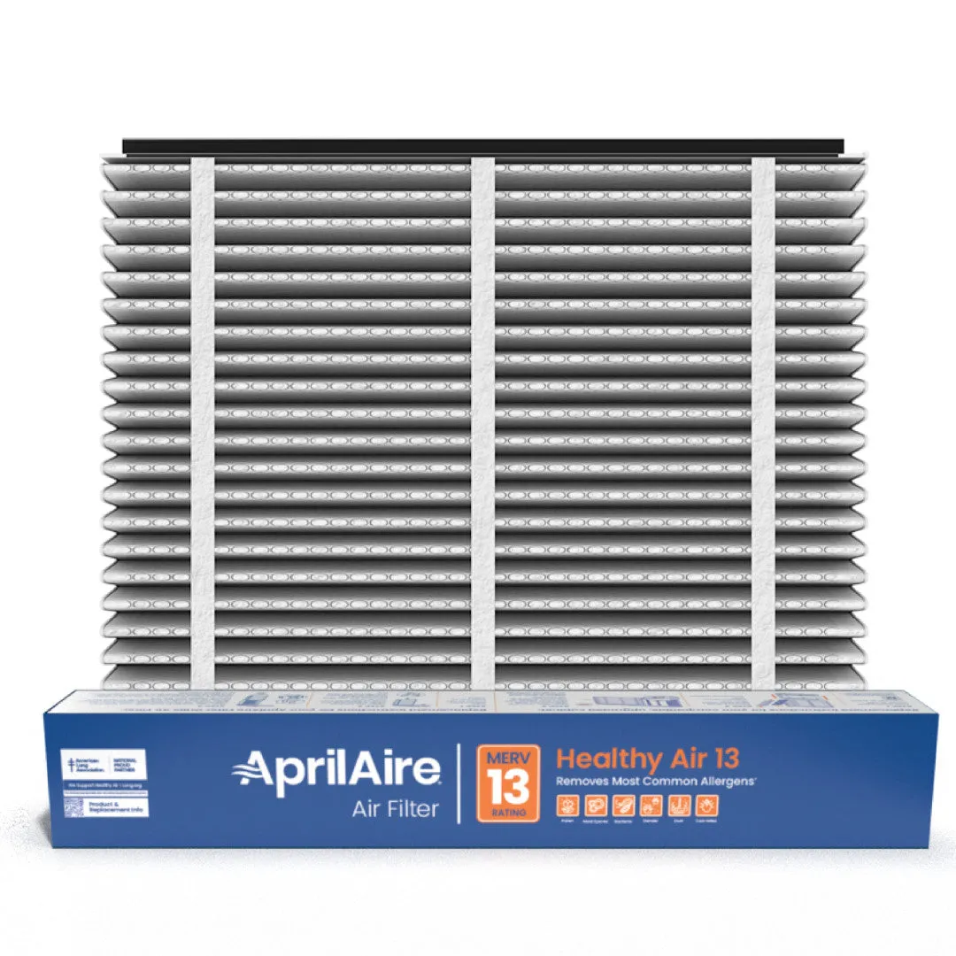 AprilAire 613 MERV 13 Air Filter - Fits AprilAire Filter Grille 1625FG and Air Cleaner Models By Carrier, General, Honeywell, Lennox, Trion, and Ultravation