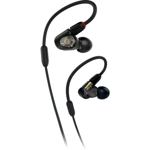 Audio-Technica ATH-E50 Professional In-Ear Monitor Headphones (Open box)