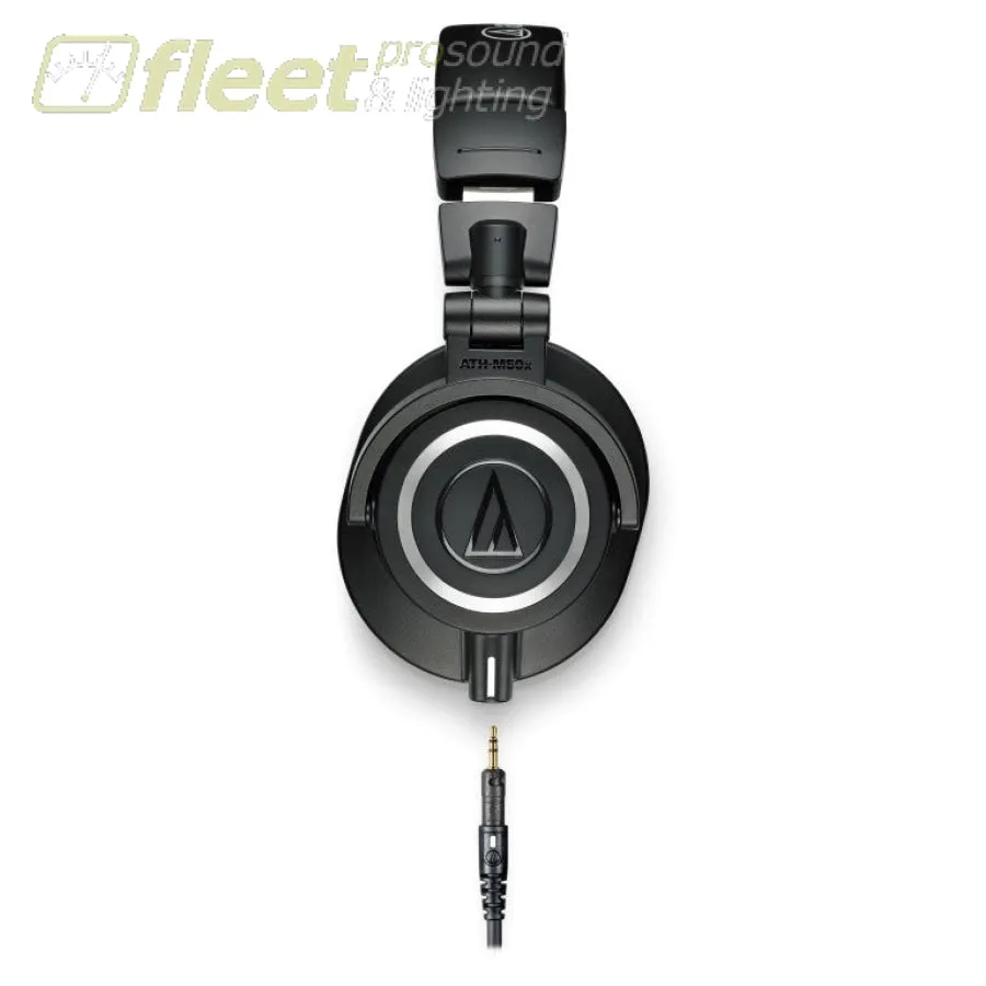 AUDIO-TECHNICA ATH-M50X CLOSED-BACK STUDIO HEADPHONES - BLACK