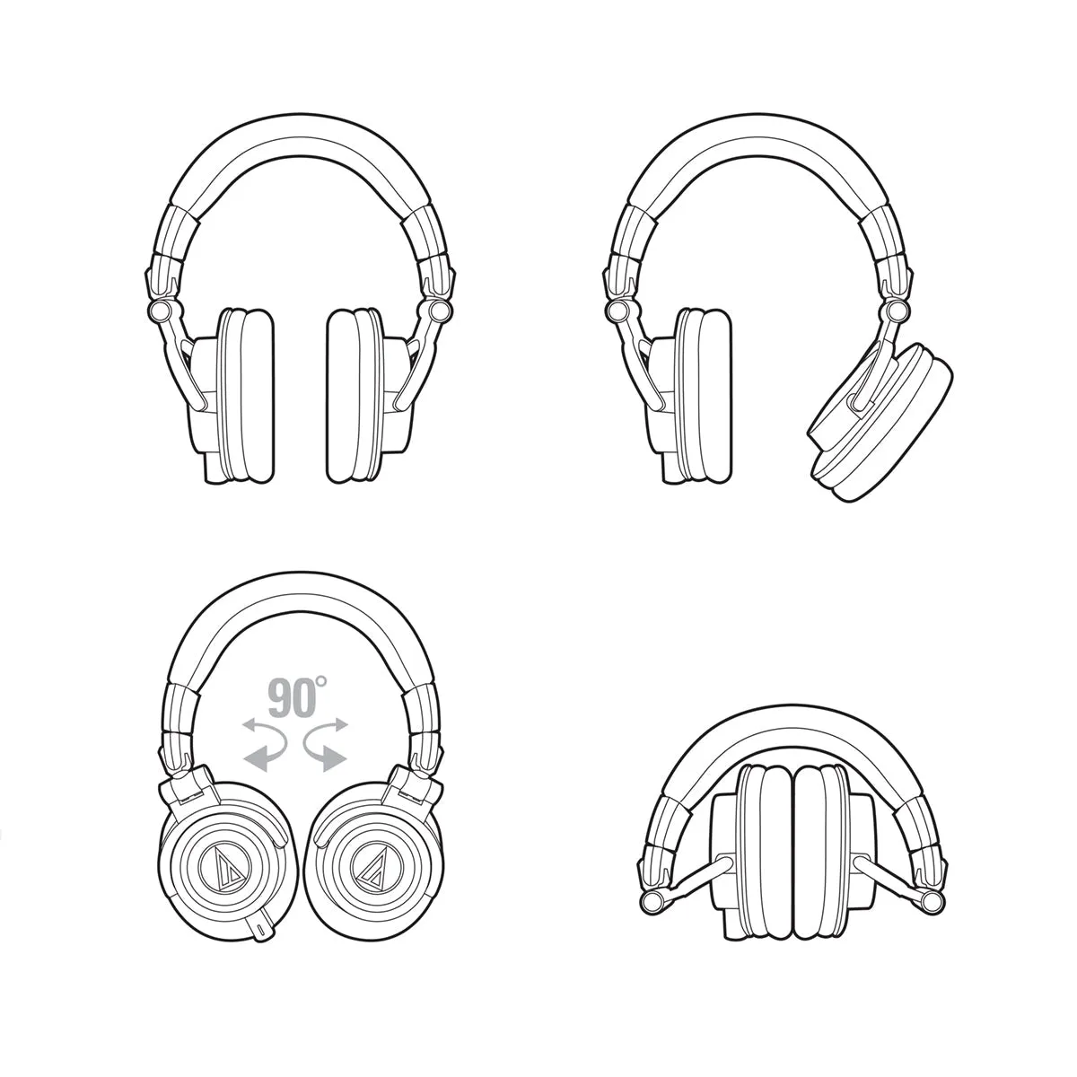 Audio-Technica ATH-M50xDS Limited Edition Deep Sea Headphones