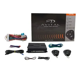 Avital 3100LX Car Security System Keyless Entry Failsafe Starter Kill