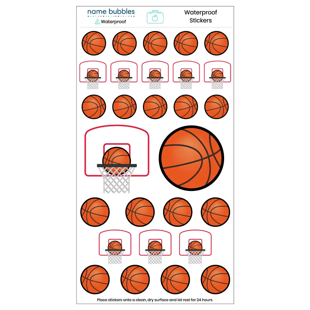 Basketball Waterproof Stickers