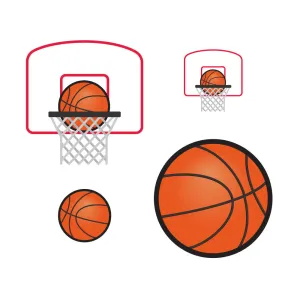 Basketball Waterproof Stickers