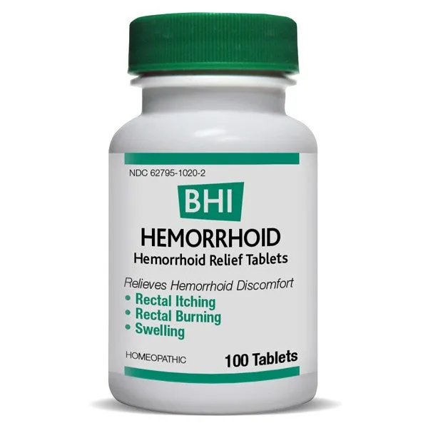 BHI Hemorrhoid, 100 tab BZ0017