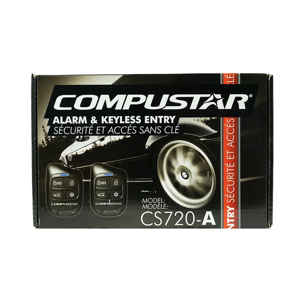 Compustar Alarm Keyless Kit with Remotes CS720A