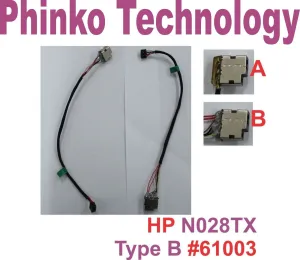DC Power Jack for HP Pavilion 15 15-E 15-N 15-R Series