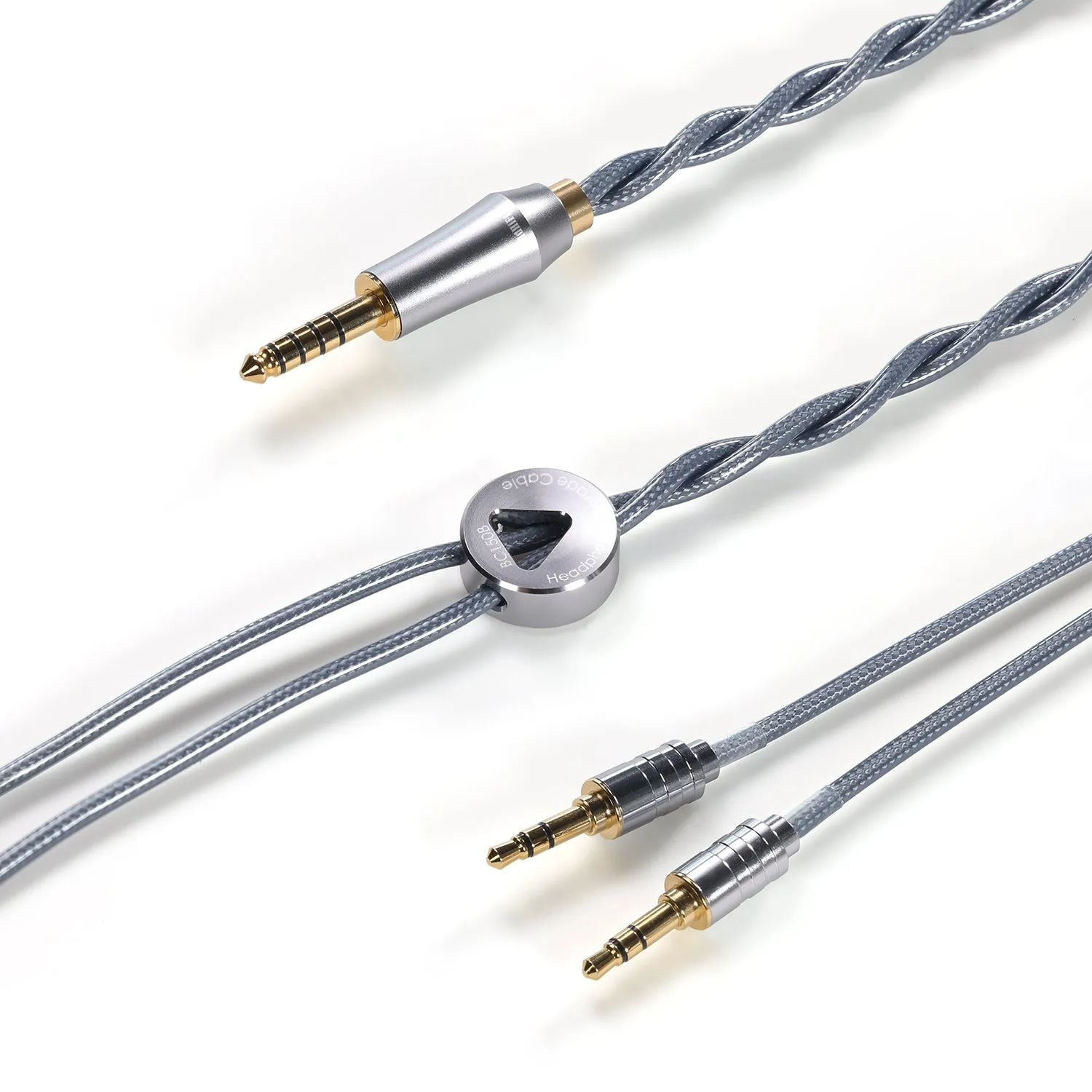 DD ddHiFi BC150B 4.4mm Balanced Silver Headphone Upgrade Cable