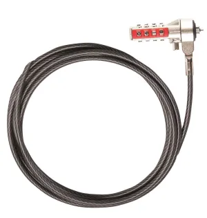 DEFCON®  T-Lock Serialised Combination Cable Lock - 25 pack