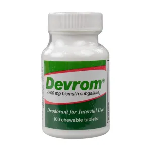 Devrom® Chewable Tablet, 100 Count
