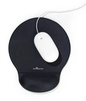 Durable ERGOTOP Soft Touch Mouse Mat with Gel Support Wrist Rest Pad | Grey