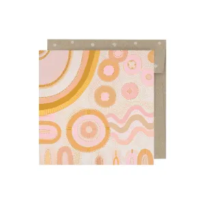 Earth Greetings Small Greeting Card - Journey