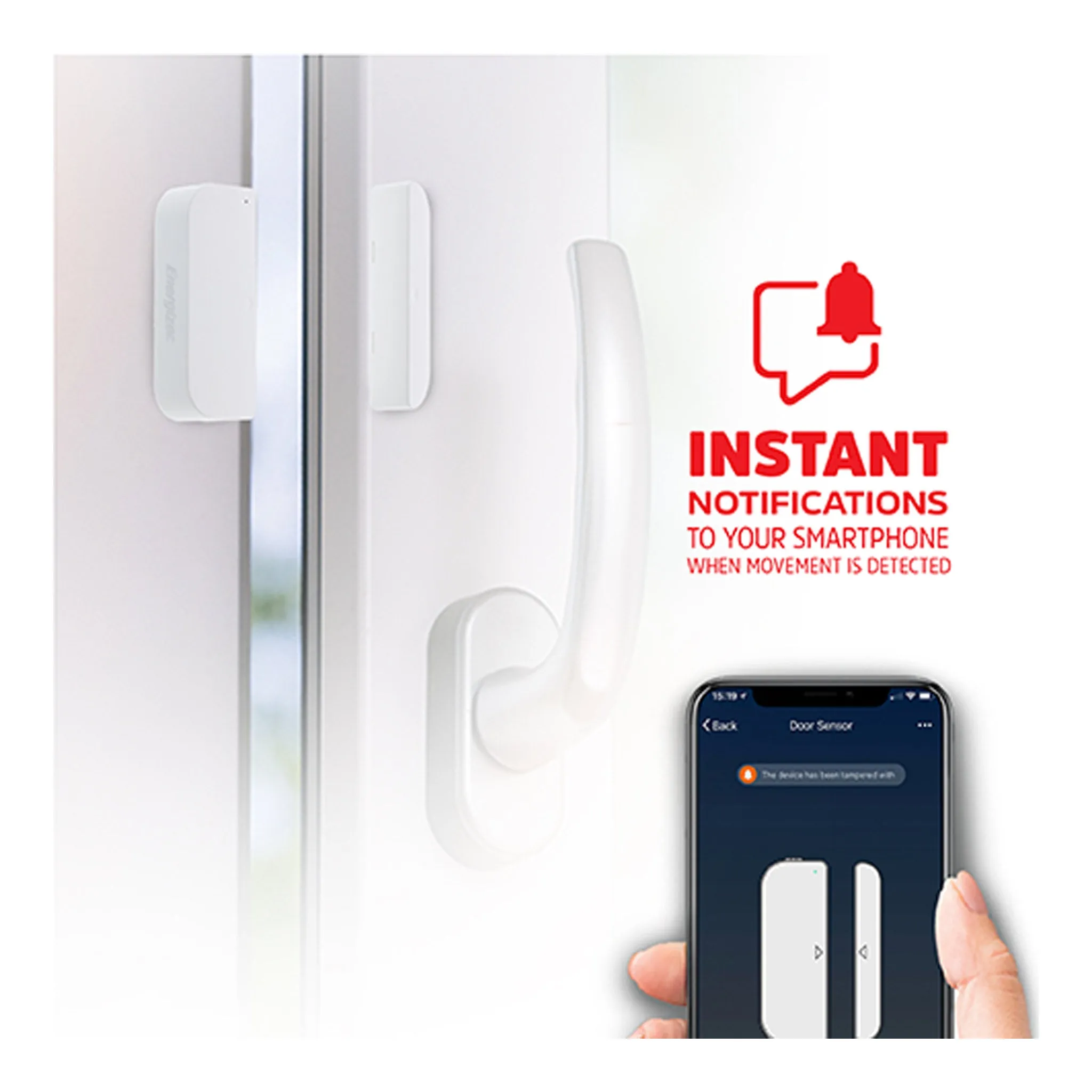 Energizer EDW4-1001-WHT Smart Wifi Door/Window Sensor