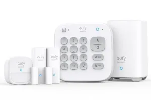 Eufy Security 5 Piece Home Alarm Kit with homebase 2  T8990321