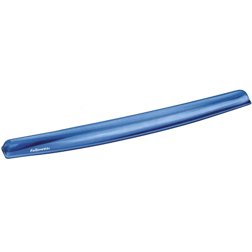 Fellowes Crystal™  Gel Keyboard Wrist Rest Blue (91137)