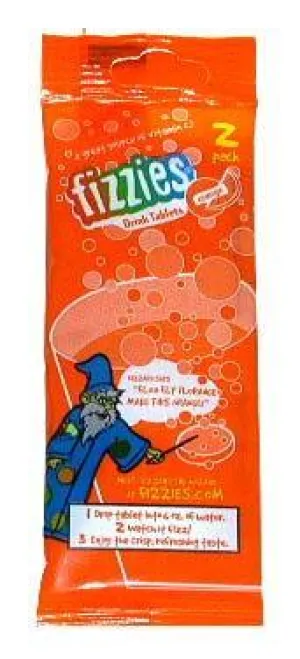 Fizzies Orange Two Pack