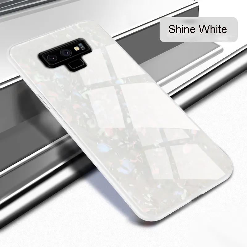 Galaxy Note 9 Dream Shell Series Textured Marble Case