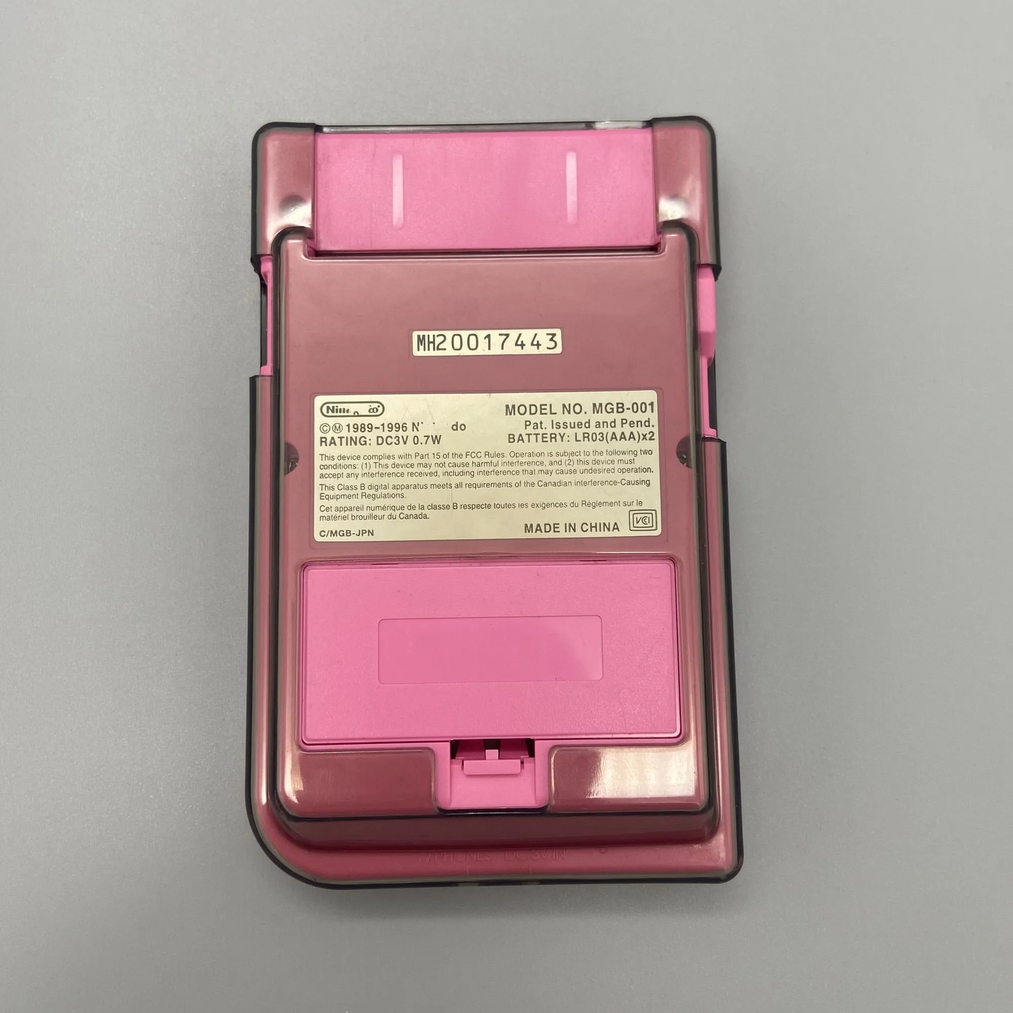 GBP Game Boy Pocket TPU Protective Soft Plastic Case