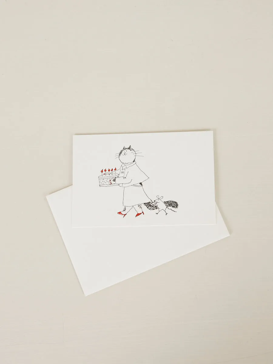 Grace Coddington Card - Cat's Age