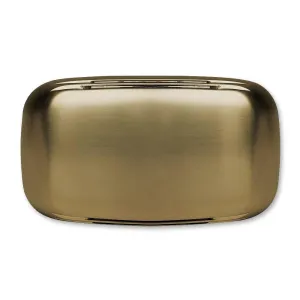 Heath Zenith 45-A Wired Doorbell Chime with Sleek Modern Design (Antique Brass)