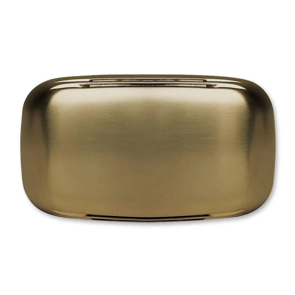 Heath Zenith 45-A Wired Doorbell Chime with Sleek Modern Design (Antique Brass)