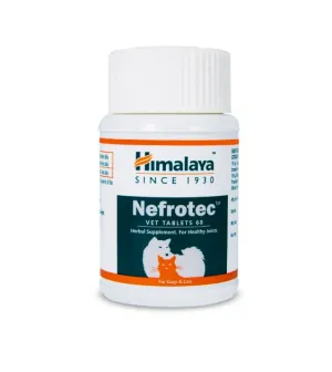 Himalaya Nefrotec Vet Tablets For Dogs & Cats (Urinary, Kidney, & Joint)