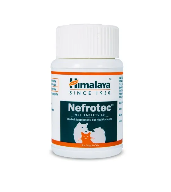 Himalaya Nefrotec Vet Tablets For Dogs & Cats (Urinary, Kidney, & Joint)