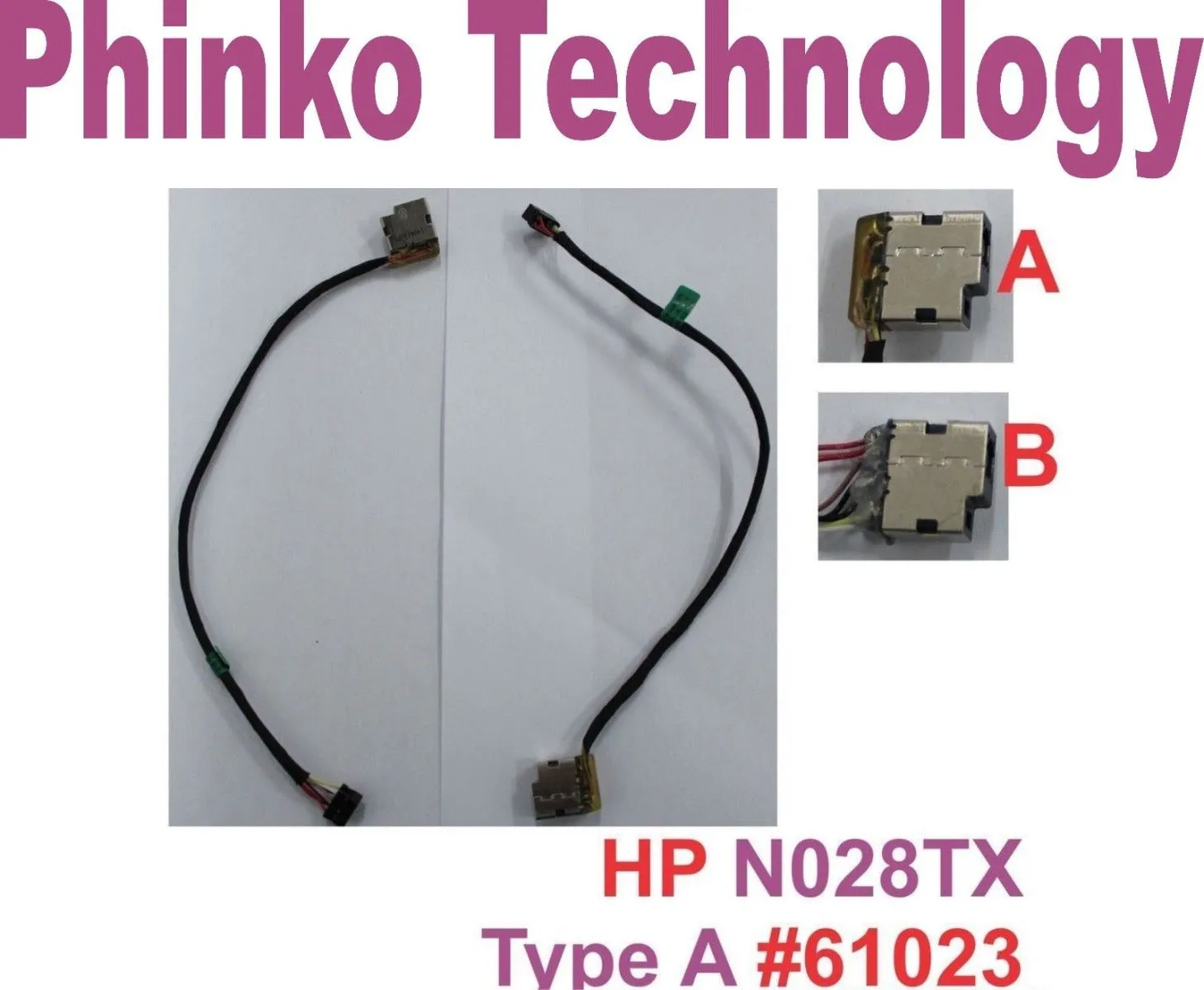 HP Notebook PC 245 G2 Compatible Laptop DC Jack Socket With Cable