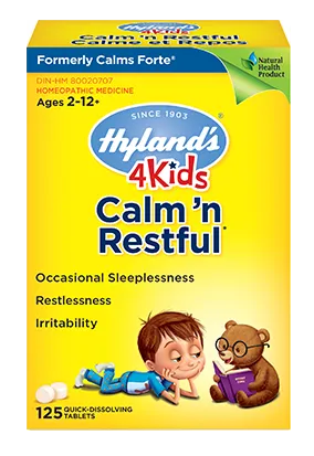 Hyland's Calms Forte 4 Kids - 125 Tablets