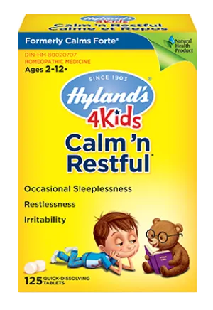Hyland's Calms Forte 4 Kids - 125 Tablets