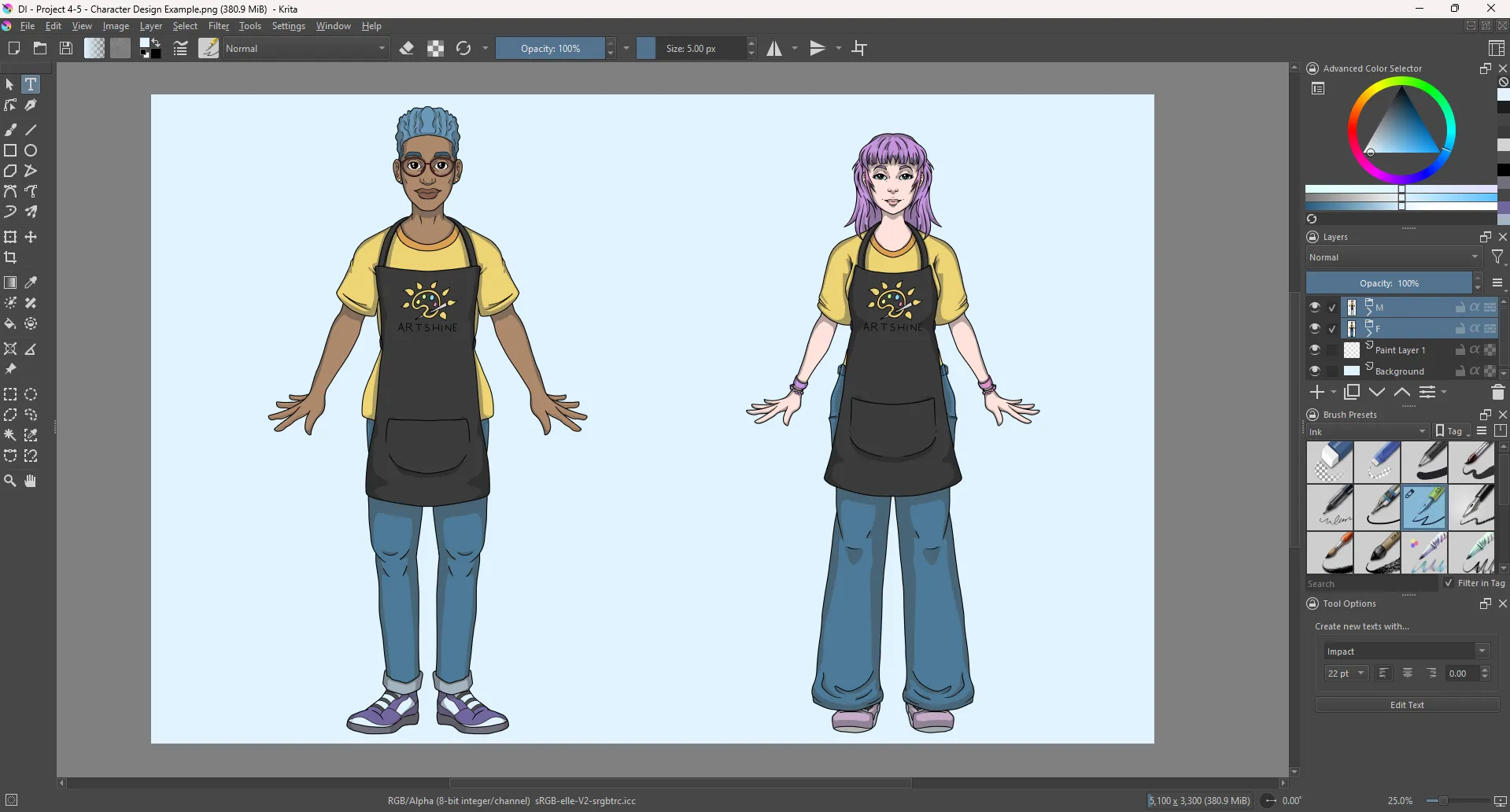 Intro to Digital Illustration (Grades 5 ) - In Person at Studio Artshine - Six Weeks