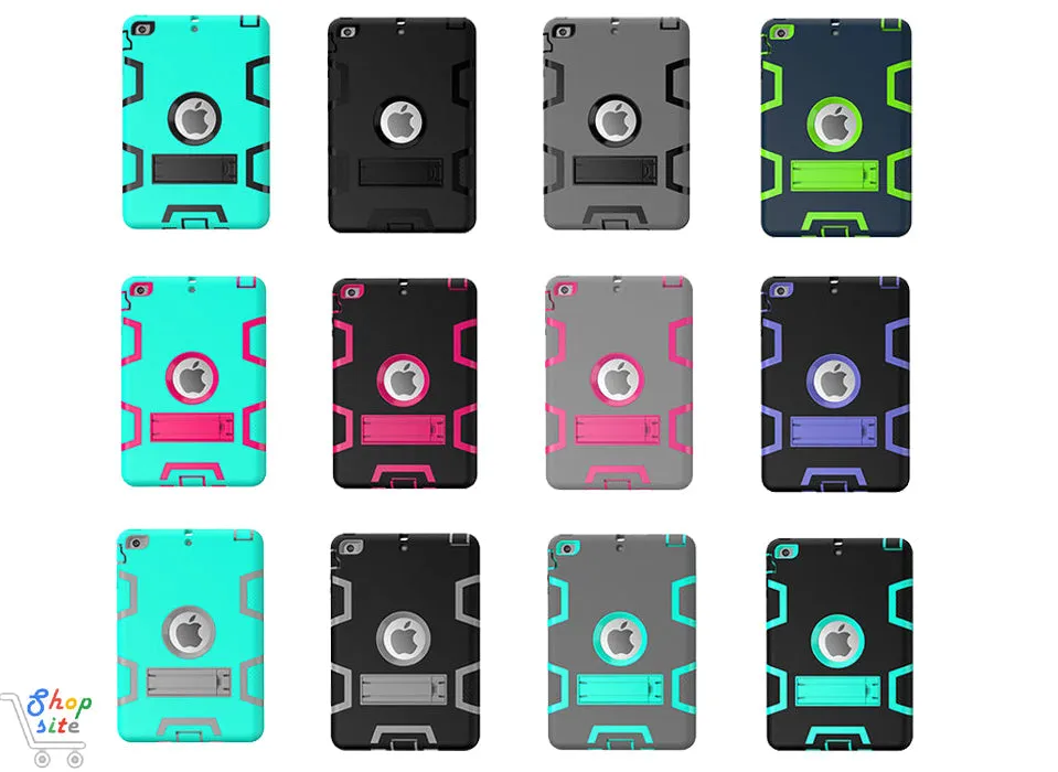 iPad 4 Case Shockproof Armor Kid Safe Case