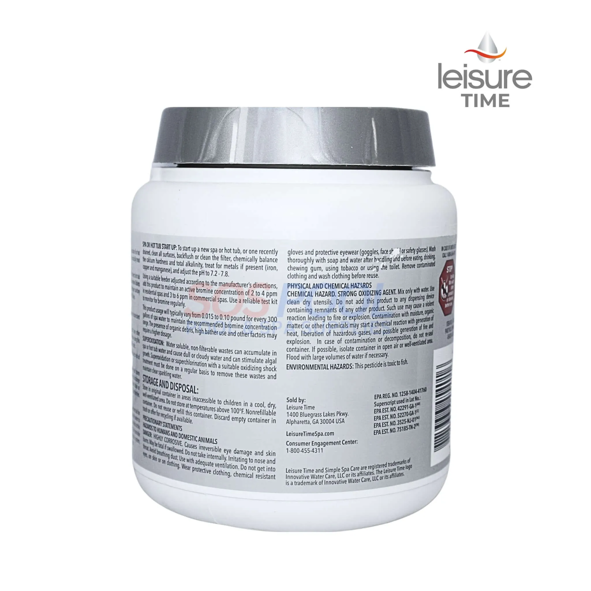 Leisure Time Bromine Tablets | 2.2lb | 45401
