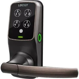Lockly Wi-Fi Enabled Lockly Secure Pro Smart Lock - Touchscreen - Wireless LAN - BluetoothMatte Black