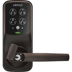Lockly Wi-Fi Enabled Lockly Secure Pro Smart Lock - Touchscreen - Wireless LAN - BluetoothMatte Black