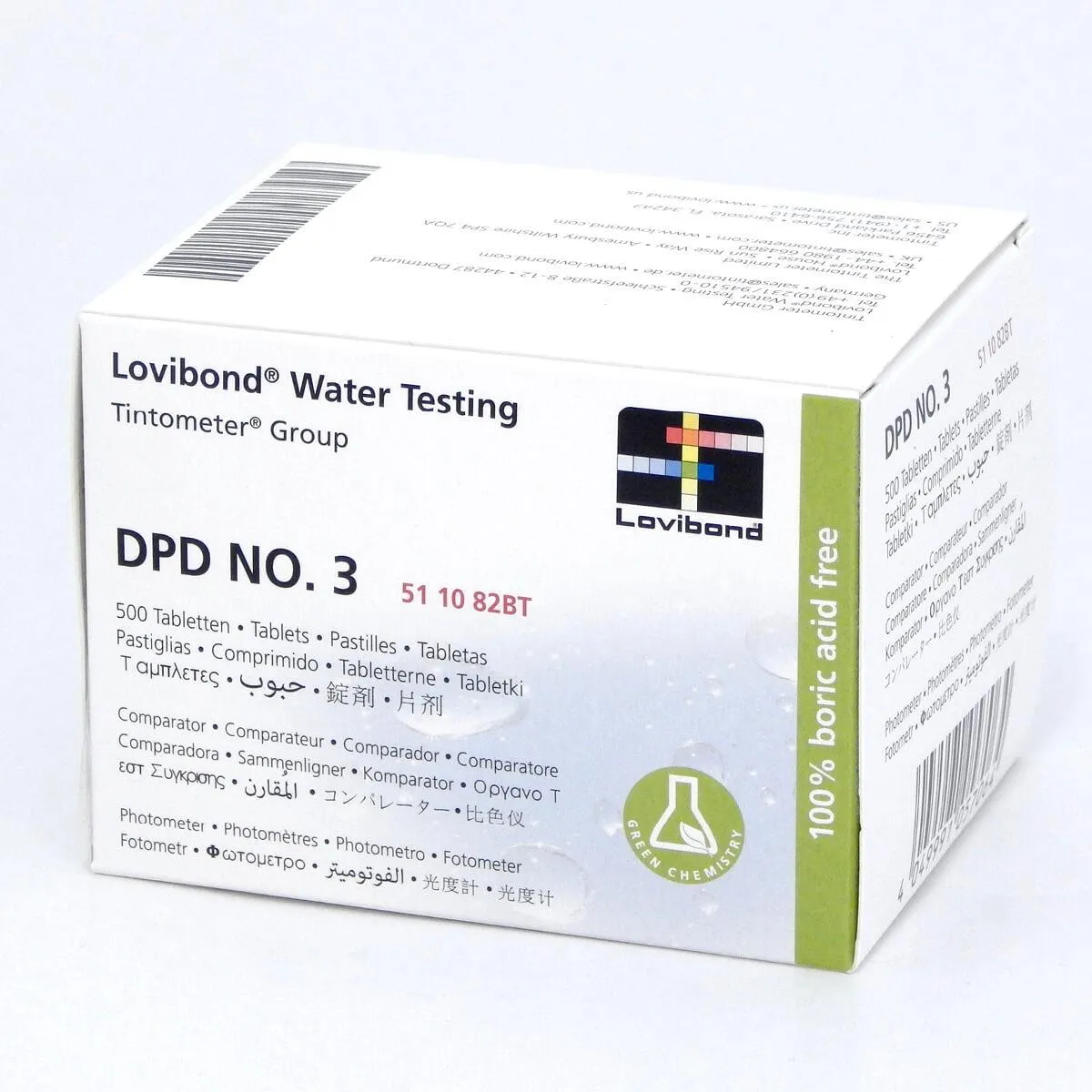 Lovibond® | DPD No.3 Tablets | Total Chlorine Reagents
