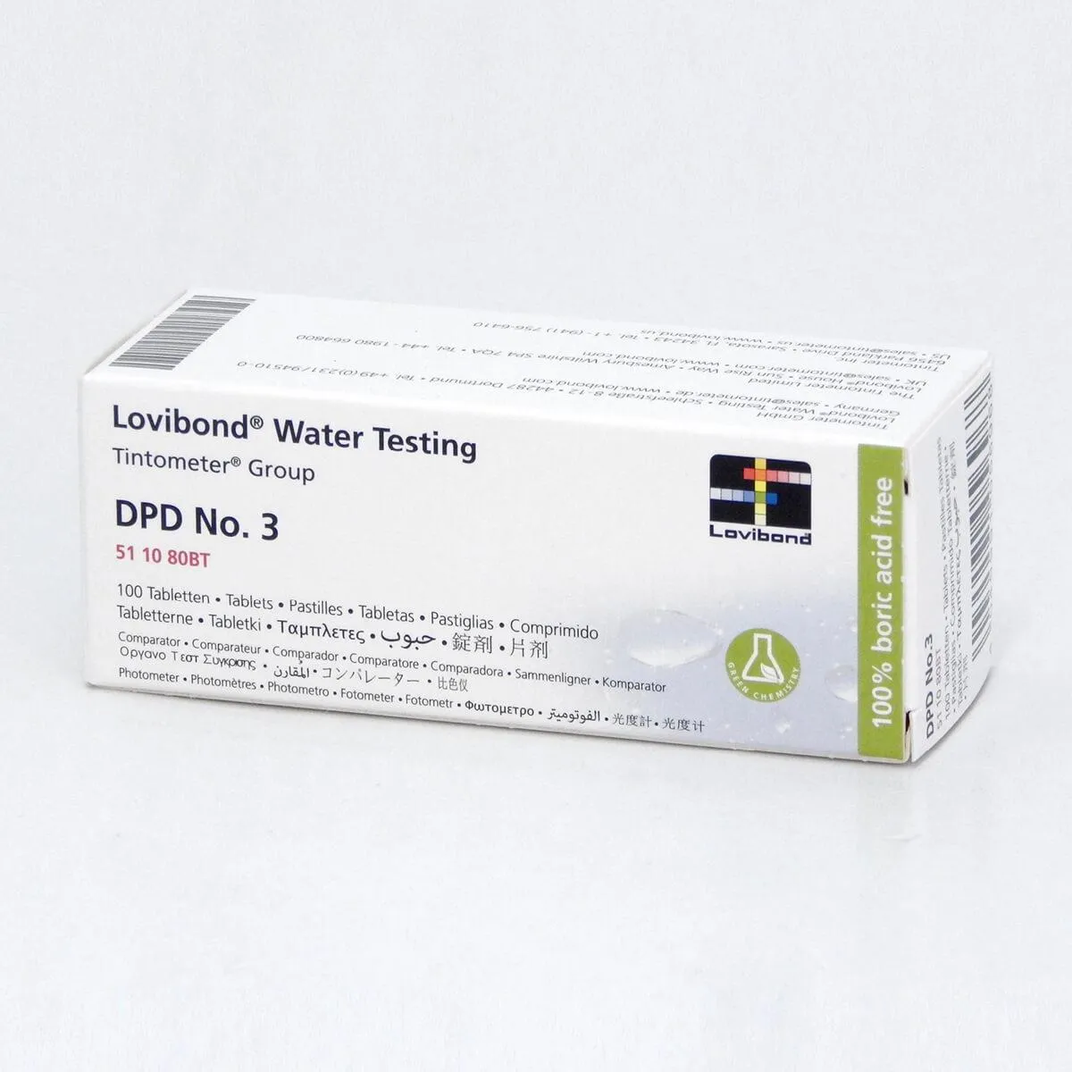 Lovibond® | DPD No.3 Tablets | Total Chlorine Reagents