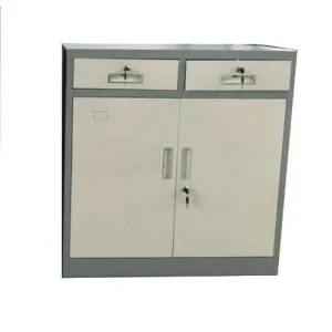 Low Height Metal Cabinet -Grey